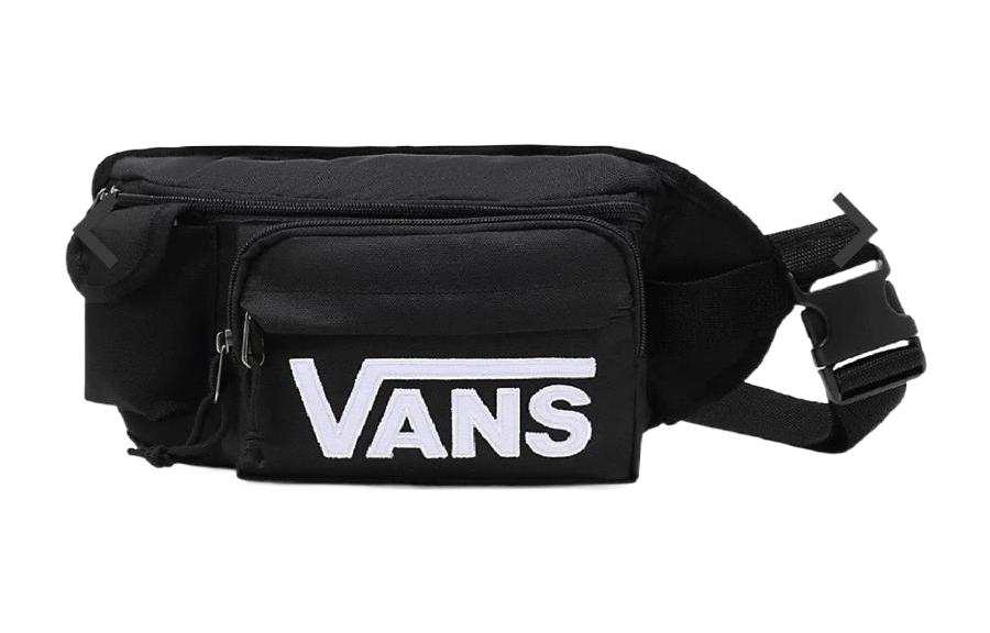 Vans Polyester Shoulder Bag, Crossbody Bag, Fanny Pack Regular Men's Black