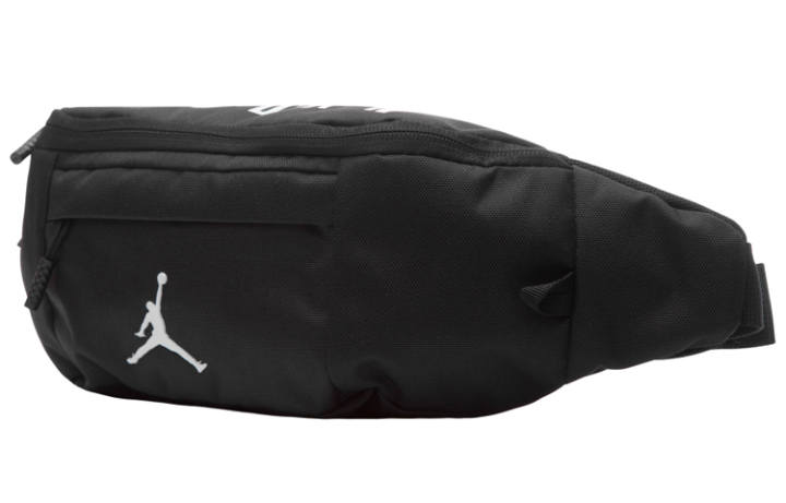 Jordan Jordan Polyester Crossbody Bag, Fanny Pack Regular Unisex Black