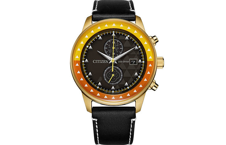 CITIZEN CITIZEN Light Powered Quartz Movement Genuine Leather Strap Watch Unisex Coffee Watch Dial