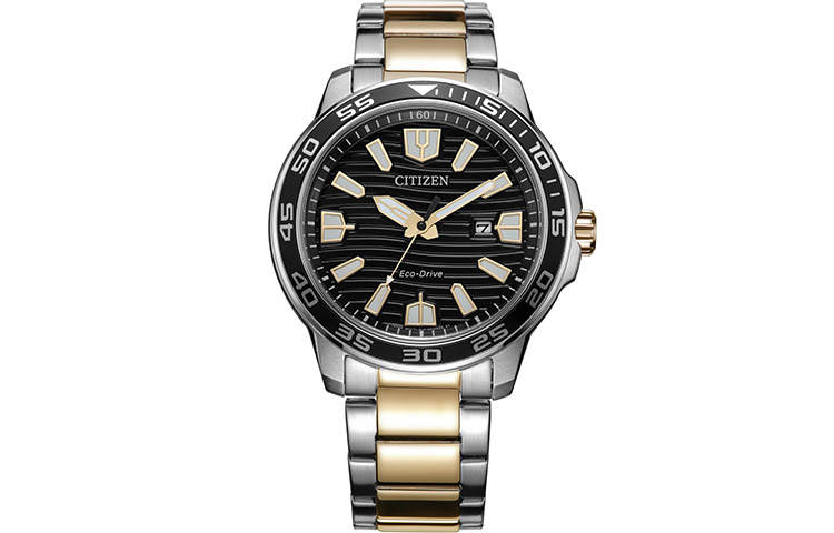 CITIZEN Ecology Drive Collection Light Powered Quartz Movement Stainless Steel Strap Watch