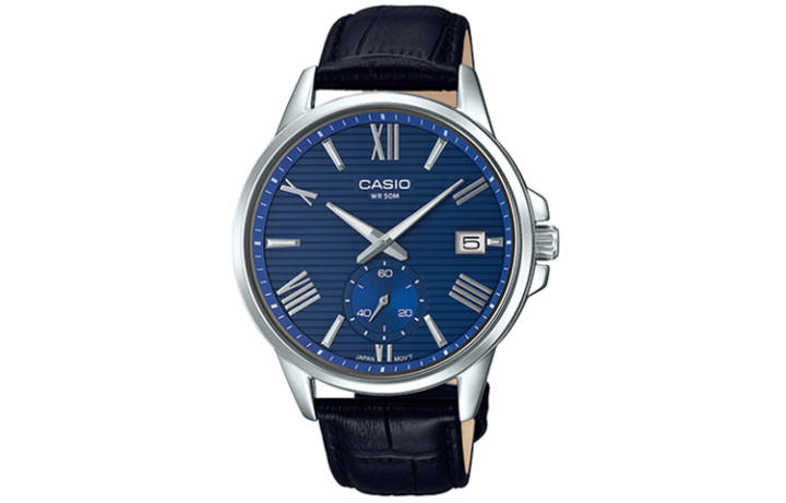 CASIO CASIO Men Standard Series Blue Watch MTP-EX100L-2A