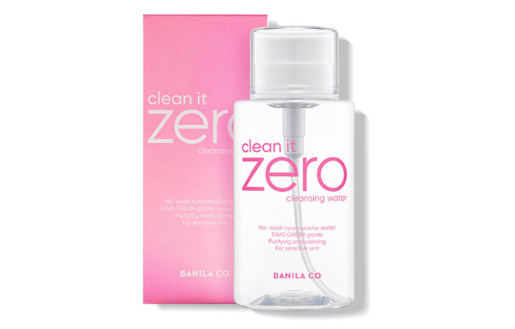 Banila Co. Pure And Soft Makeup Removal Water Cleaning Soothing Refreshing Hydrating 310ml/500ml