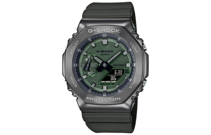 CASIO CASIO Men Full Metal Series Green Watch GM-2100B-3AJF