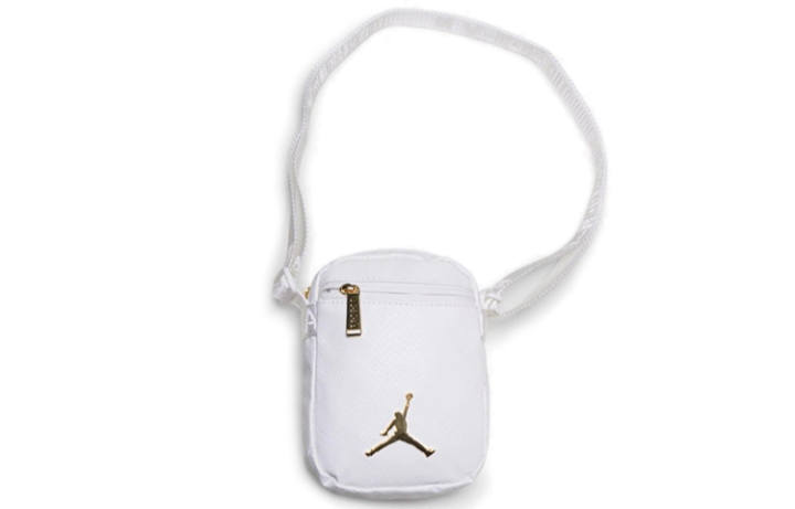 Jordan Jordan Polyester Cell Phone Pouch, Shoulder Bag, Crossbody Bag Unisex White