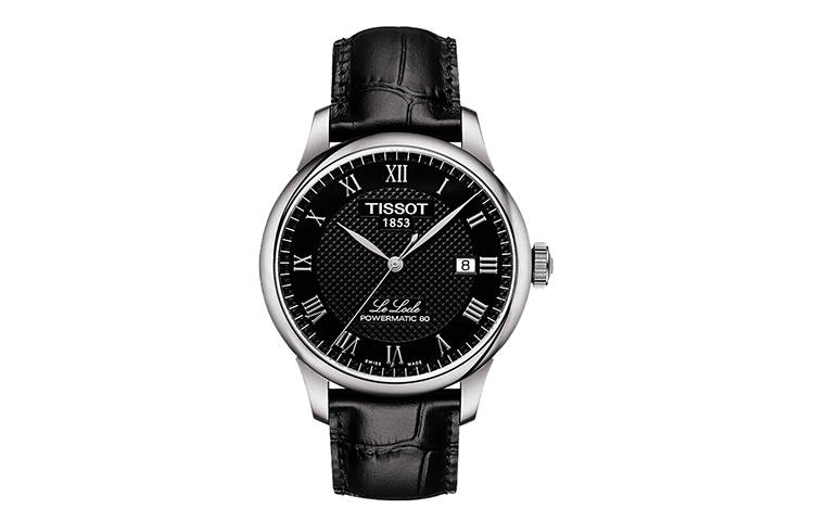 TISSOT Le Locle Collection Automatic Mechanical Movement Men's Watches Watch 39.3mm Black Dial