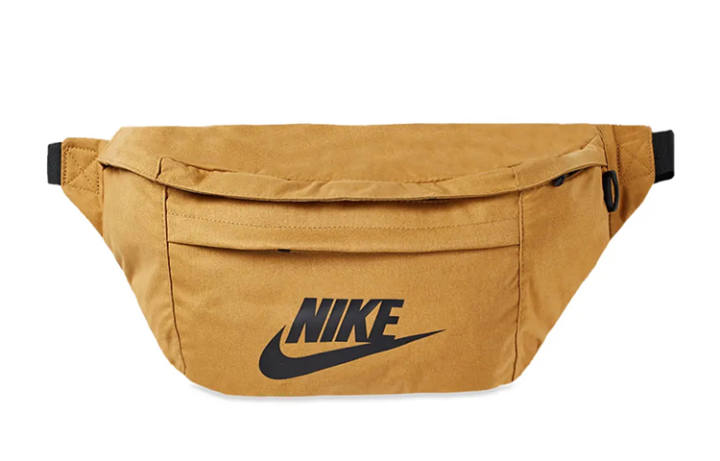 Nike Nike Polyester Shoulder Bag, Crossbody Bag, Fanny Pack Regular Unisex Wheat