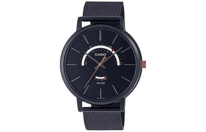 CASIO CASIO Men Standard Series Black Watch MTP-B105MB-1AV