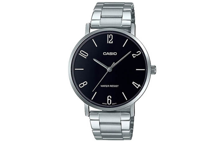 CASIO CASIO Men Standard Series Black Watch MTP-VT01D-1B2