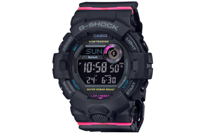 CASIO CASIO Women's G-SQUAD Series Black Watch GMD-B800SC-1D