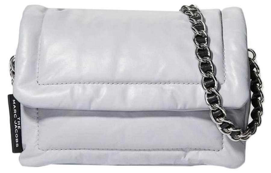MARC JACOBS Casual Leather Shoulder Bag, Crossbody Bag Women's Silver
