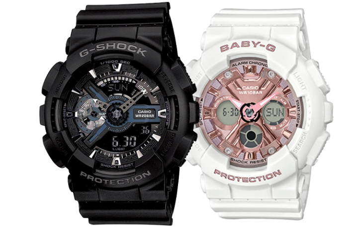 CASIO CASIO Unisex Pair Table Series Black Watch