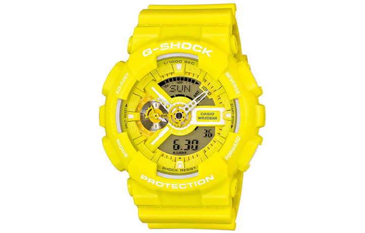 CASIO CASIO Women's Liquid Crystal/Analog Dual Display Series Gray Watch GA-110BC-9A