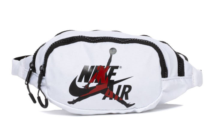 Jordan Jordan Polyester Crossbody Bag, Fanny Pack Regular Unisex White