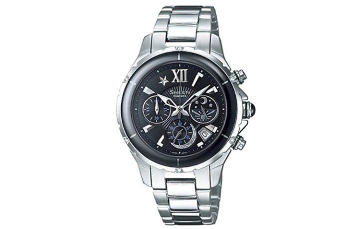 CASIO CASIO Women's SHEEN 42mm Black Watch SHE-5512D-1ADF