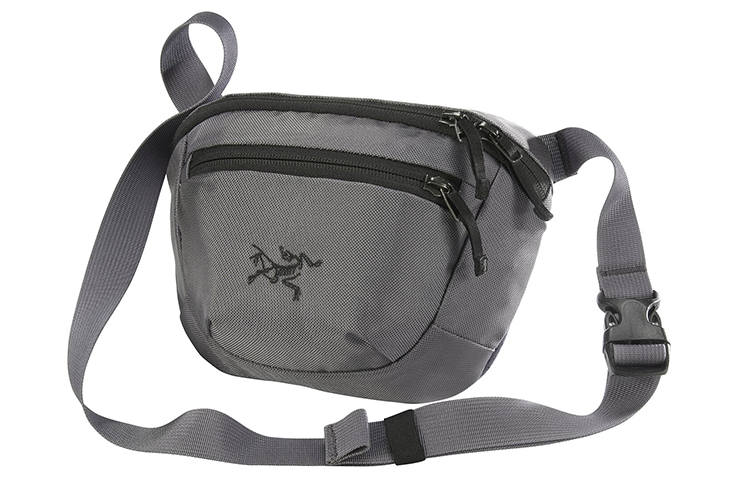 Arcteryx Arc'teryx Fanny Packs Nylon Fabric, Polyester Macro Gray Unisex