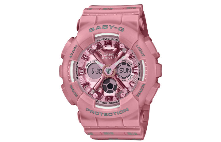 CASIO CASIO Women's BABY-G Pink Watch BA-130SP-4APFS