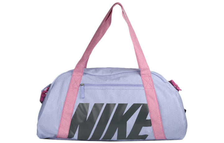 Nike Nike Polyester Handbag, Travel Bag, Gym Bag Regular Unisex Pink Blue