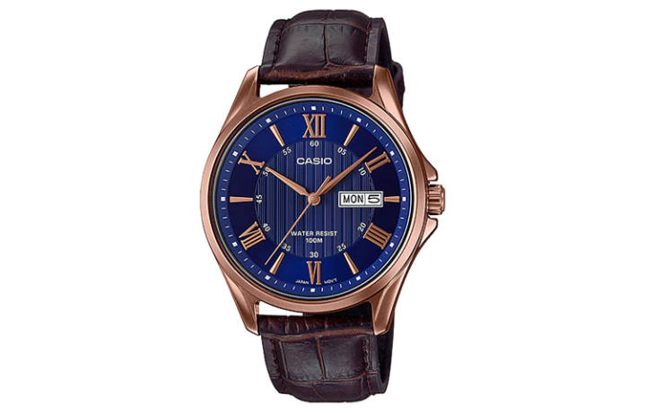 CASIO CASIO Men Standard Series Blue Watch MTP-1384L-2AV