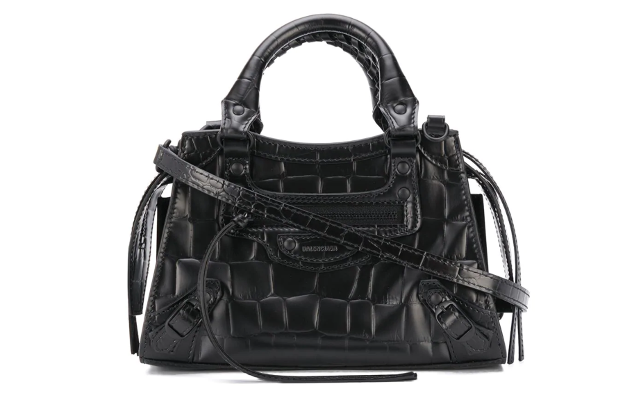 Balenciaga Neo Classic Calfskin Shoulder Bag, Crossbody Bag, Handbag Mini Women's Black