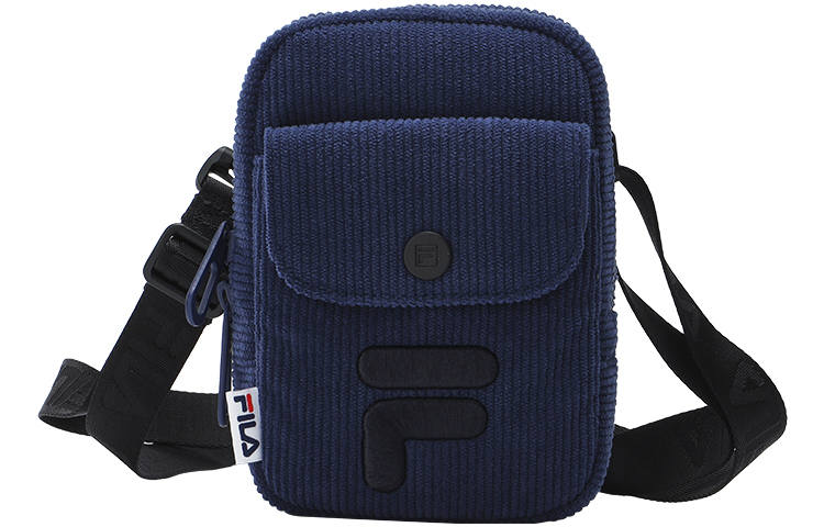 FILA Fabric Shoulder Bag, Crossbody Bag Regular Unisex Deep Dream Blue