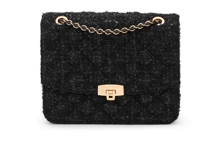 CHARLES&KEITH CHARLES&KEITH Fabric Shoulder Bag Medium Women's Multicolor