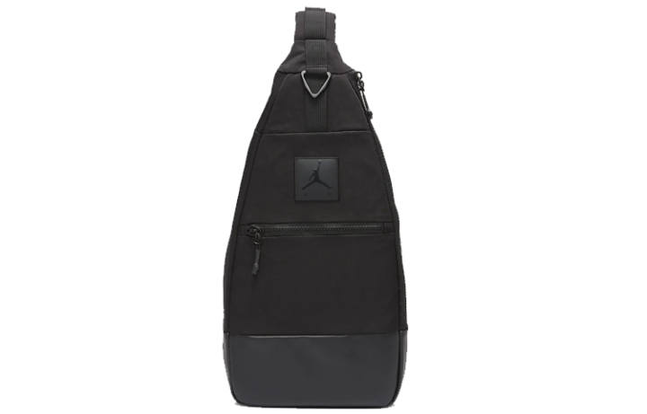 Jordan Jordan Polyurethane Combo Bag, Crossbody Bag, Chest Bag, Shoulder Bag Regular Unisex Black