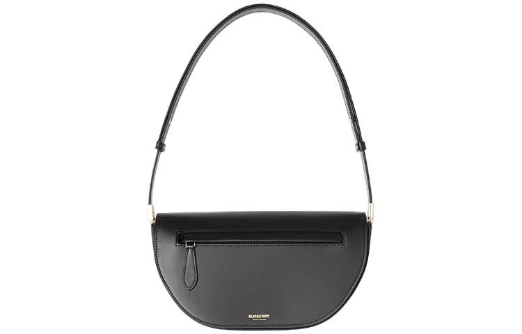 Burberry Small Olympia Leather Bag Black