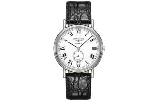 LONGINES Fashion Collection Mechanical Movement Men's Watches Watch 38.5mm White Dial Stainless Steel Case