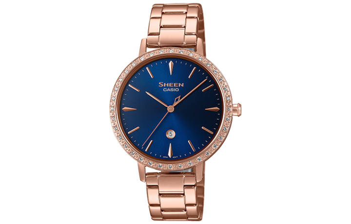 CASIO CASIO Women's SHEEN Blue Watch SHE-4535YPG-2A