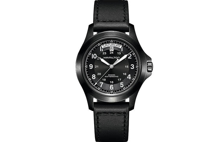 HAMILTON Khaki Field Series Automatic Mechanical Movement Men's Watches Watch 40mm Black Dial
