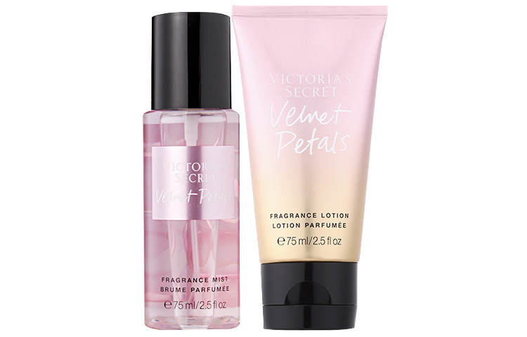 Victoria's Secret Velvet Petal Body Lotion, Fragrance Spray Combination Care Kits Soothing Skin Aromatic Effect