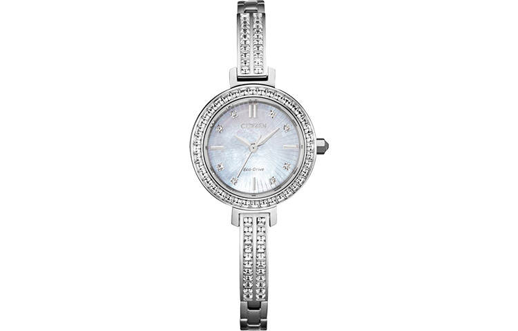 CITIZEN Ecology Drive Collection Light Powered Quartz Movement Stainless Steel Strap Watch