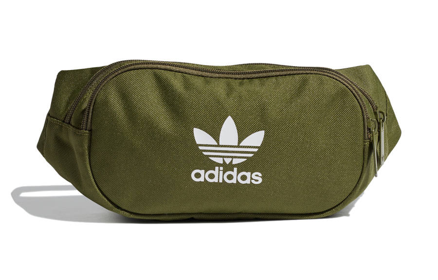 Adidas Originals Polyester Sling Bag, Fanny Pack, Shoulder Bag Unisex Green