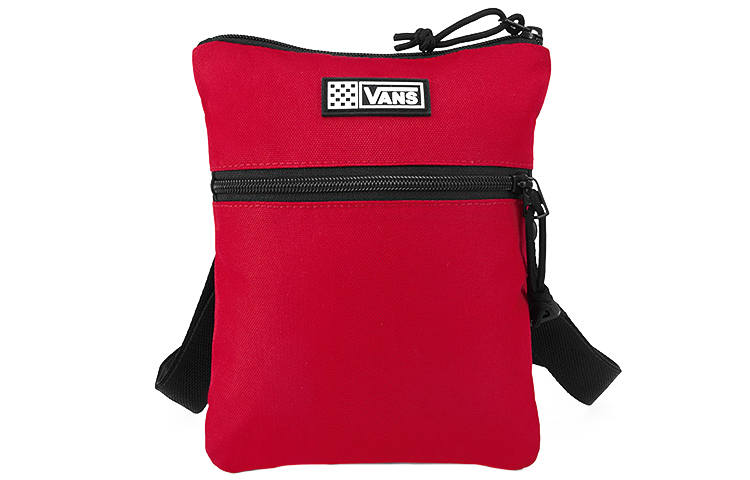 Vans Vans Polyester Shoulder Bag, Crossbody Bag Regular Women's Red