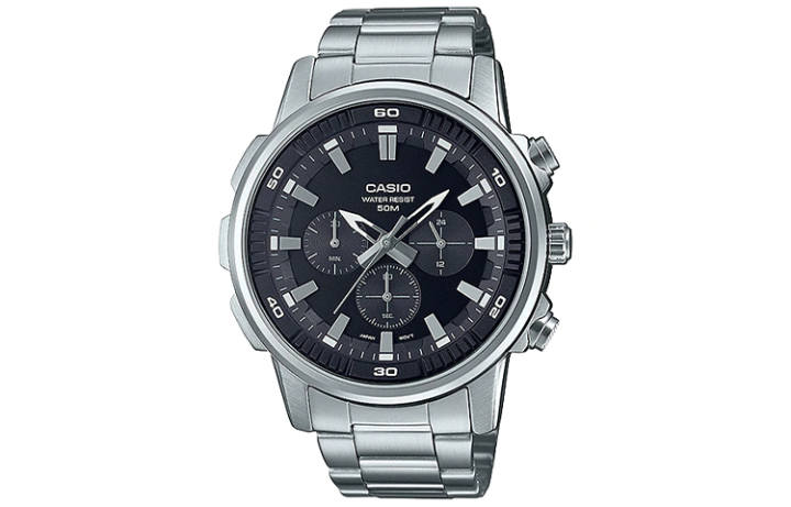 CASIO CASIO Men Standard Series Black Watch MTP-E505D-1AV