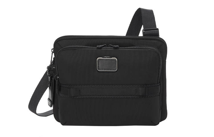 TUMI TUMI Alpha Bravo Polyamide Shoulder Bag, Crossbody Bag Men's Black