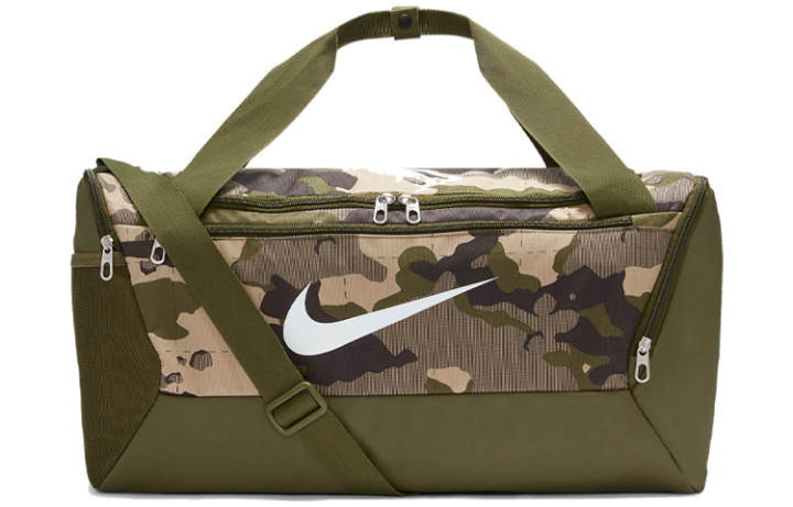 Nike Nike Large Capacity Polyester Crossbody Handbag, Travel Bag, Gym Bag Large Unisex Army Green