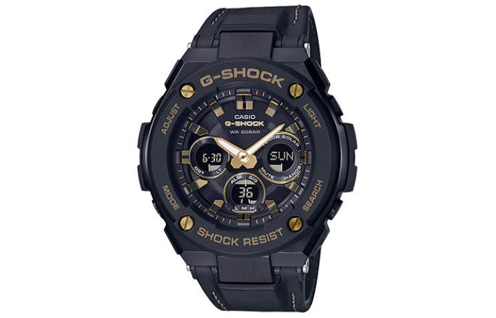 CASIO CASIO Men G-STEEL Series Black Watch GST-S300GL-1A
