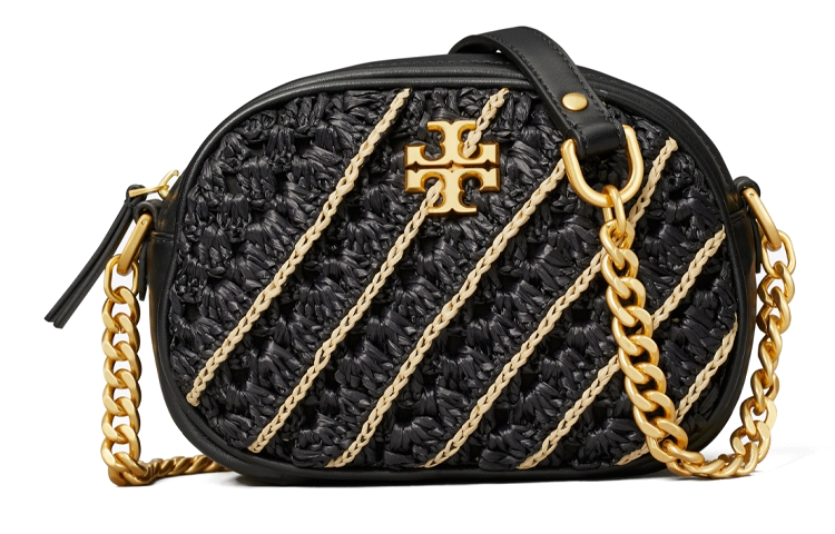 TORY BURCH Cow Leather Shoulder Bag, Crossbody Bag Small Women's Black