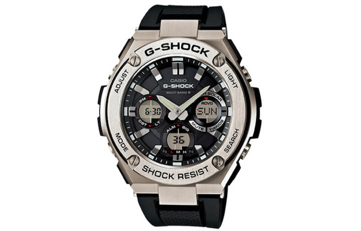 CASIO CASIO Men G-STEEL Series Black Watch GST-W110-1A