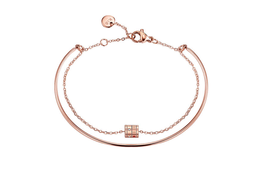 HMZ Titanium Steel Bracelets Women's Rose Gold