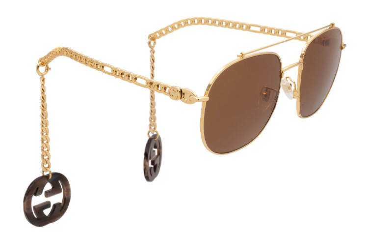 GUCCI GUCCI Sunglasses Unisex Brown