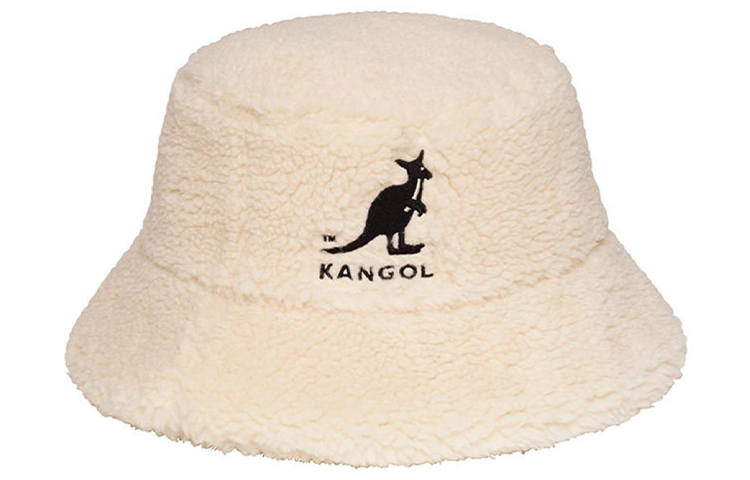 KANGOL KANGOL Ecru Cotton Bucket Hats Unisex