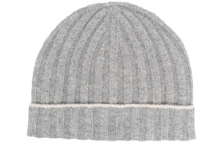 Brunello Cucinelli 【Previous Season】ribbed knit cashmere beanie