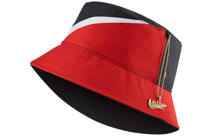 Nike Nike Polyester Bucket Hats Women's Black Red/Black Pink