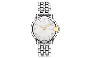 COACH ARDEN European/US Watches Quartz Movement Stainless Steel Strap White Dial Women's Watch