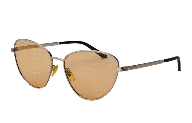 GUCCI GUCCI Cat Eye Logo Sunglasses