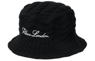 PALACE Cable Knit Bucket Hat
