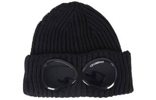 C.P.Company Logo-print Knitted Beanie