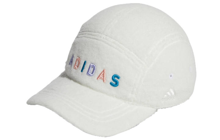 Adidas Adidas Warm Fleece Lined Thicken Versatile Cold Proof Baseball Caps Unisex White